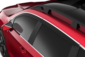 Subaru Ascent Ventvisors - Husky Liners - Low Profile - Chrome - `19-`23